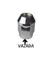 Porca Roda Cromada - Dianteira e Traseira - Courier 1.4 16v - 1.3/1.6 8v 1997 a 2013