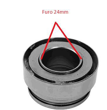 Rolamento Coifa Câmbio - 24mm Furo Rolamento - Fiorino 1.5 8v após 1987...