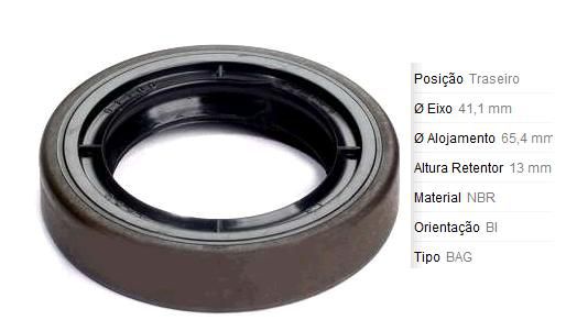 Retentor Roda Traseira - C10 4.1 12v 1978 a 1989