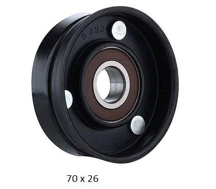 Esticador Tensor da Correia Alternador - Refil Polia - Doblo 1.8 8v 2004 a 2010