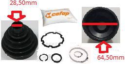 Kit Coifa Homocinética Roda e Câmbio - Kombi 1.600 8v - AR 1998 a 2013