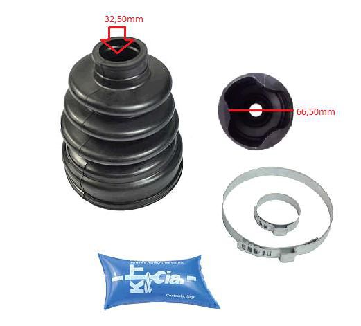Kit Coifa Homocinética Câmbio - Tripoide - DS3 1.6 16v 2012 a 2016