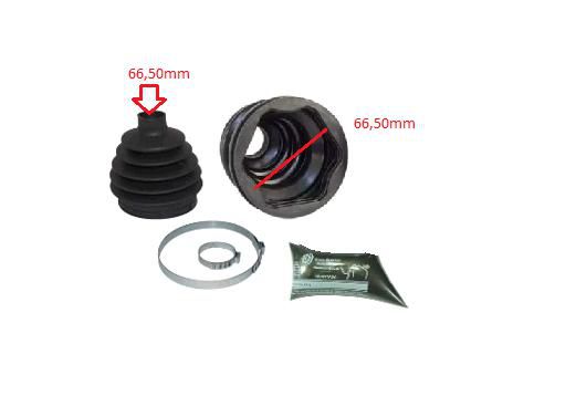 Kit Coifa Homocinética Câmbio - Tripoide - Peugeot 206 Escapade