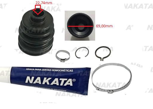 Kit Coifa Homocinética Câmbio - Vectra 2.4 16v 2006 a 2011