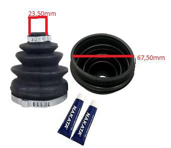 Kit Coifa Homocinética Câmbio - Meriva 1.8 8v/16v 2003 a 2012