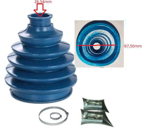 Kit Coifa Homocinética Câmbio - Audi Q7 2006 a 2015