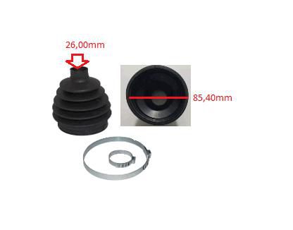 Kit Coifa Homocinética Câmbio - Santa Fe 2.7 24v V6 - 2.4 16v - 3.5 24v - V6 2007 a 2012