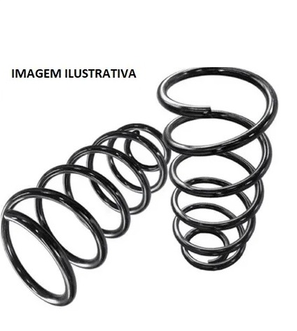 Par Mola Suspensão Dianteira - Polo Classic 1.0 16v - 1.6/2.0 8v 1997 a 2002
