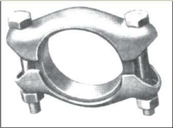 Abraçadeira Escapamento - C/Amianto 35mm - Gol