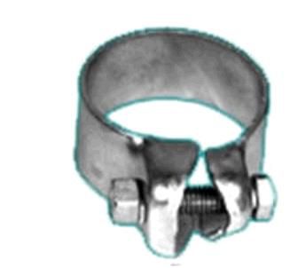 Abraçadeira Escapamento - 55mm - Gol 1.6/1.8/2.0 8v após 1980...