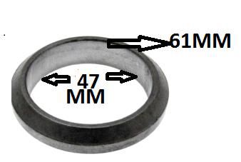 Anel/Gaxeta Escapamento - Menor - Saveiro G1 1.6 8v - CHT 1989 a 1991