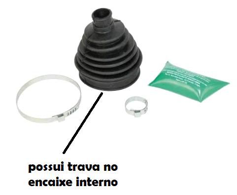 Kit Coifa Homocinética Roda Eixo - 24mm Peugeot 306 1.4/1.6 8v - 1.8/2.0 16v 1993 a 1999