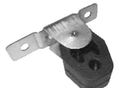 Coxim Escapamento Traseiro - Saveiro Cross 1.6 8v - 1.6 16v após 2009...