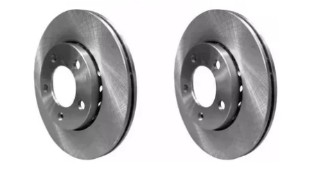 Par Disco Freio Dianteiro - Polo 1.0 16v 2002 a 2014 - 5 Furos