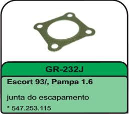 Junta Saida Escapamento - Pampa 1.6 8v