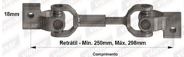 Articulação Coluna Direção - Courier após 1999...