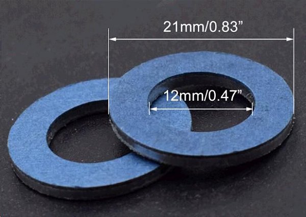 Anel ou Arruela Bujão Carter Óleo Motor- Land Cruiser Prado 3.0 16v 2002 a 2009