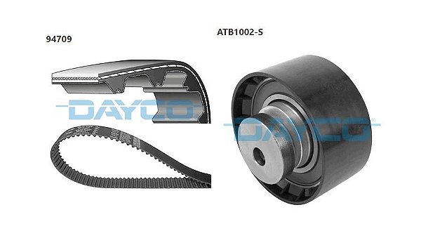 Kit Correia Dentada - Uno 1.0 8v - Fire 2001 a 2009 - 124 Dentes / 22mm