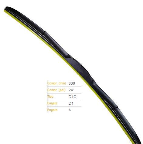 Palheta Dianteira 24" - Hibrida - Vitara 1.4/1.6 16v após 2017... - Lado Motorista Gancho