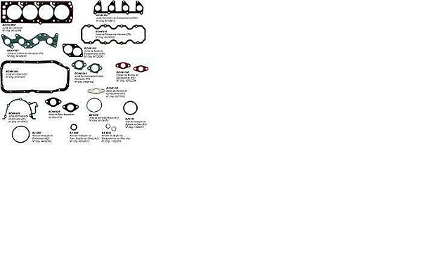 Jogo Junta Motor Completo - Monza 1.6 8v 1982 a 1986