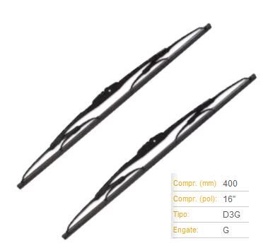 Par Palheta  Dianteira 16"/16" - Hilux 2.4/2.8/3.0 8v - 2.7 16v 1989 a 2004 - Lado Motorista / Passageiro