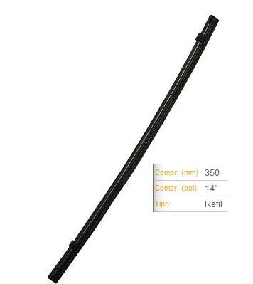 Palheta Traseira 14" - FIT 1.4 8v - 1.4/1.5 16v 2009 a 2014 - Sistema conexão TL1