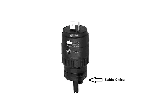 Motor Reservatório de Água Parabrisa - Montana 1.4 8v 2012 a 2019