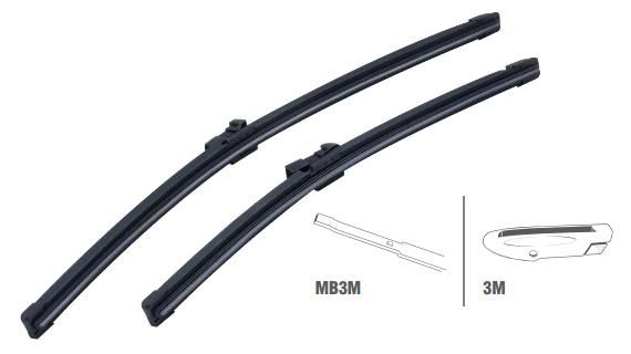 Par Palheta Dianteira 21"/20" - Logan 1.0 12v -1.0 16v - 1.6 8v/16v após 2013... - Lado Motorista / Passageiro - Conexão TL7