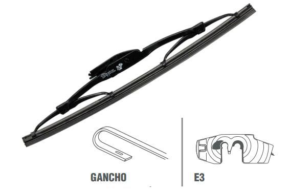 Palheta Traseira 14" - Corsa Wagon 1.6 8v/16v 1996 a 2002