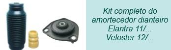 Par Kit Amortecedor Dianteiro Elantra 2.0 16v 2011 a 2015