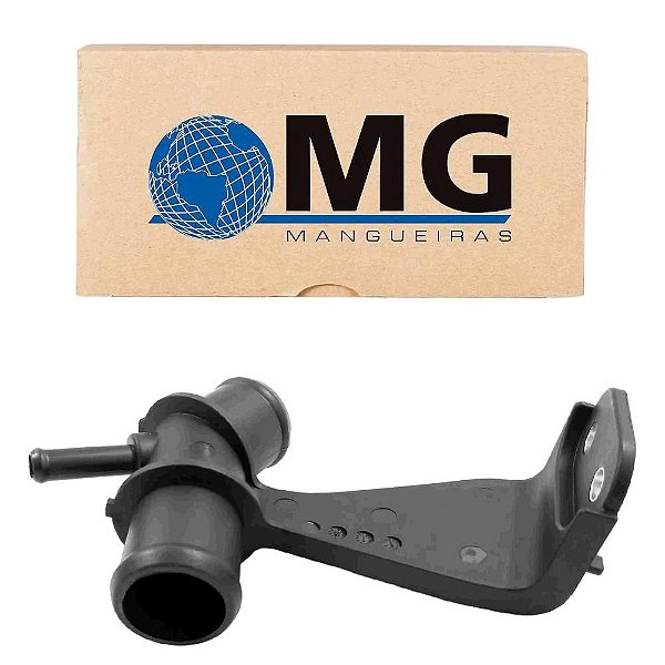 Flange Tubo Dagua Refrigeração Radiador Inferior - Corolla 1.6/1.8 16v 2007 a 2017