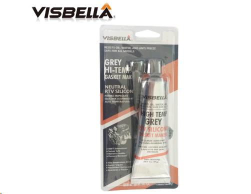 Cola/Silicone Motor - Alta Temperatura e Elimina Junta - Visbellla VI002- GREY HI-TEMP