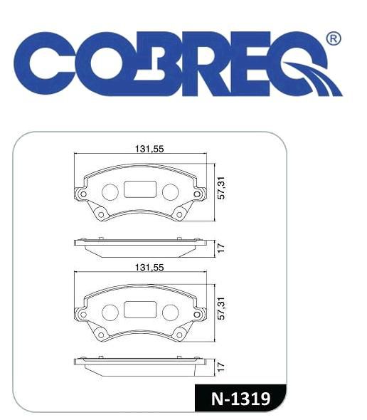 Pastilha Freio Dianteiro - Corolla Fielder 1.8 16v 2002 a 2008