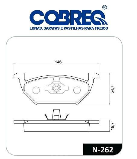 Pastilha Freio Dianteiro - Polo 1.0 16v 2002 a 2005 - S/Alarme