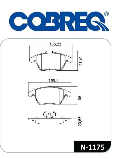 Pastilha Freio Dianteiro - Peugeot 308 1.6/2.0 16v 2007 a 2012-
