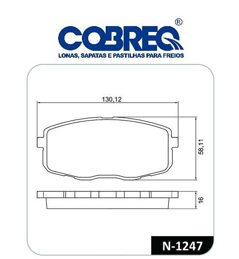 Pastilha Freio Dianteiro - Hyundai IX30 2.0 16v 2009 a 2012