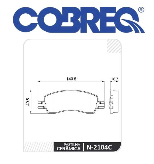 Pastilha Freio Dianteiro - Cronos 1.3 8v - Drive / Precision após 2022...