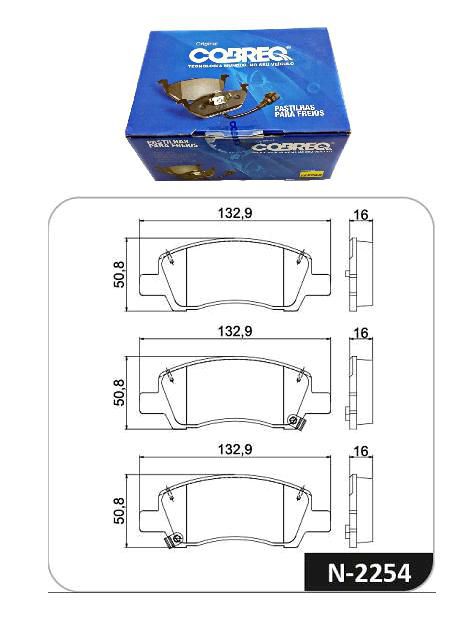 Pastilha Freio Dianteiro - HB20 / HB20 S 1.0 12v após 2019...