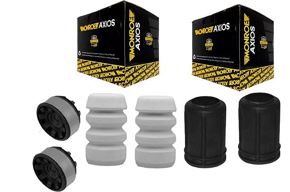 2 Kit Amortecedor Dianteiro - Uno Mille 1.0/1.3 8v 1992 a 2013 - S/Rolamento