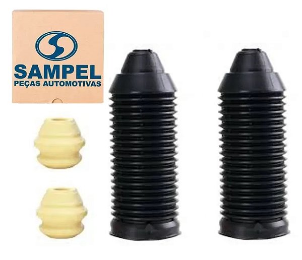 2 Kit Amortecedor Dianteiro - New Beetle 2.0 8v 2000 a 2010 - Batente / Coifa