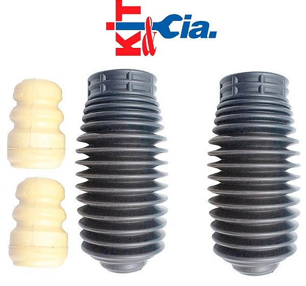 2 Kit Amortecedor Dianteiro - KA 1.0/1.6 8v 2001 a 2013 - Batente / Coifa