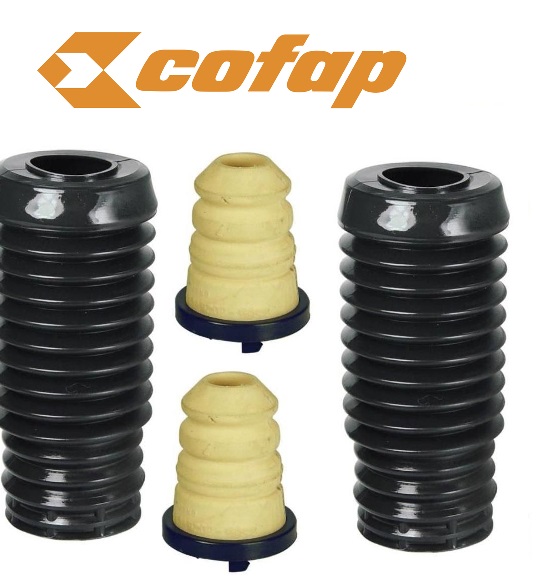 2 Kit Amortecedor Dianteiro - Ecosport 1.0/1.6 8v 2003 a 2012 - Batente / Coifa