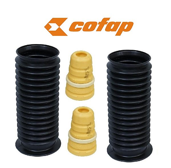 2 Kit Amortecedor Dianteiro - Prisma 1.0/1.4 8v 2012 a 2019 - Batente / Coifa