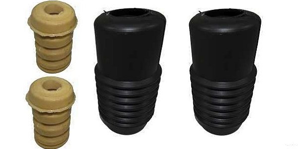2 Kit Amortecedor Dianteiro - Livina 1.6/1.8 16v 2010 a 2016 - Batente / Coifa
