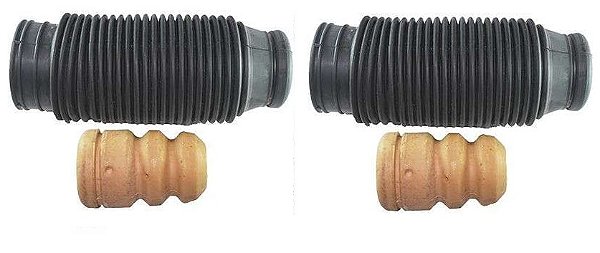 2 Kit Amortecedor Traseiro - Elantra 2.0 16v 2011 a 2019 - Batente / Coifa