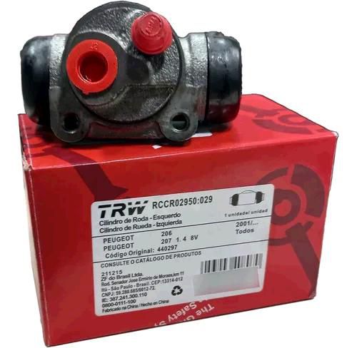 Cilindro Roda Traseira LE - Peugeot 206 1.0 16v - D4D / TU1JP 2001 a 2005
