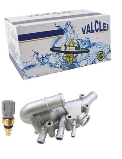 Válvula Termostática - Fiesta Hatch 1.0 8v 2003 a 2006 - Com Aluminio e Sensor