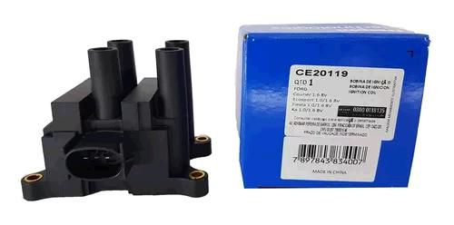Bobina Ignição - Courier 1.6 16v 1999 a 2007 - 3 Pinos