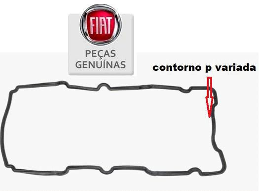Junta Tampa Válvula Motor - Siena 1.8 16v E-torq 2013 a 2017