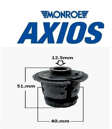 Bucha Quadro Motor Dianteiro - P/Dianteira - Saveiro 1.8/2.0 8v AP - 1.0/1.6 8v AE após 1989... - Furo 12mm